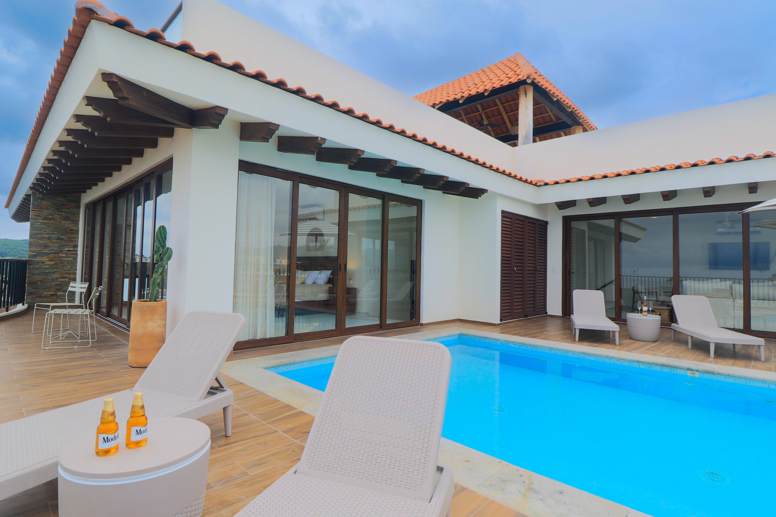 Private pool terrace