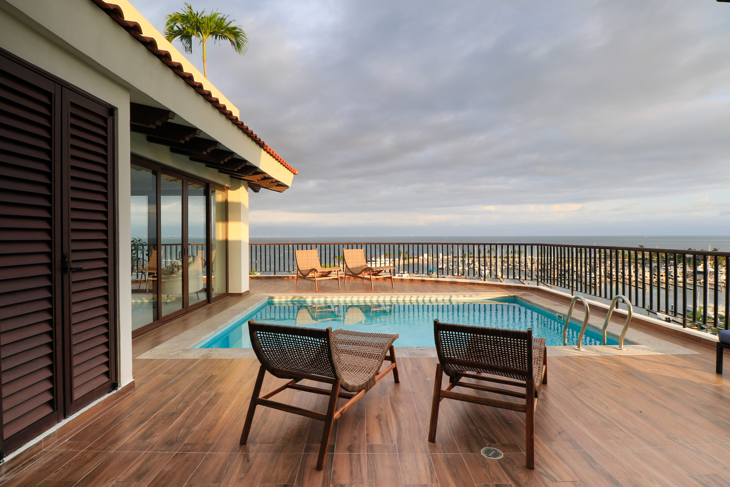 Private pool terrace