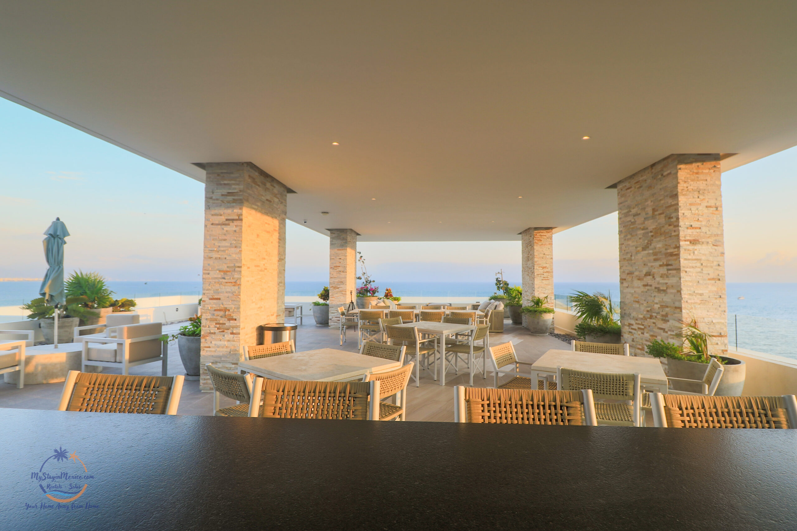Rooftop BBQ Area